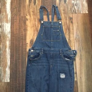 Denim Overalls